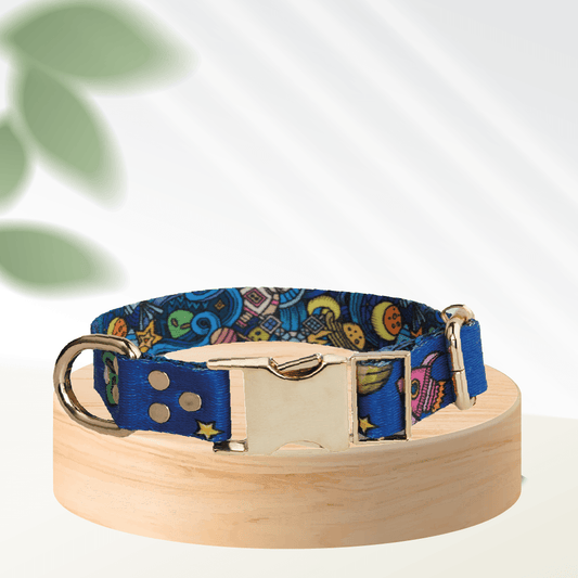 New Galaxy Dog Collar - MakPaws