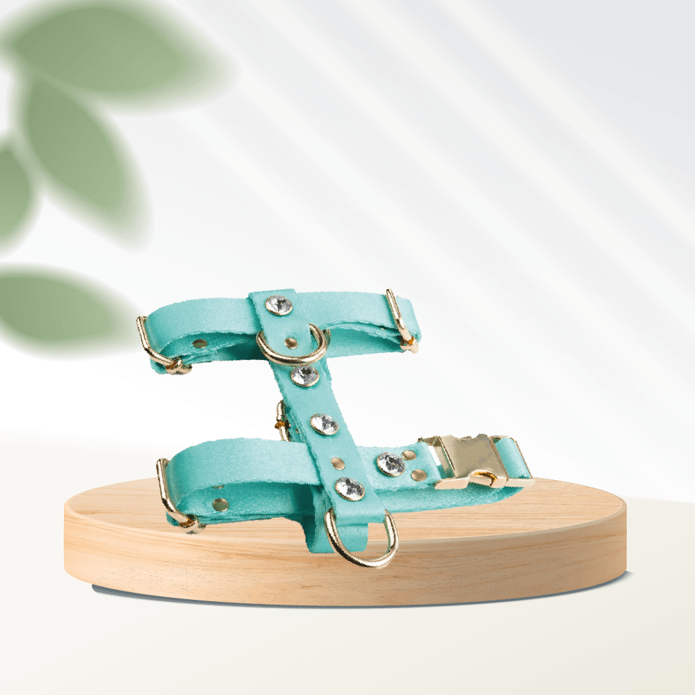 Diamond-Mint Dog Harness - MakPaws