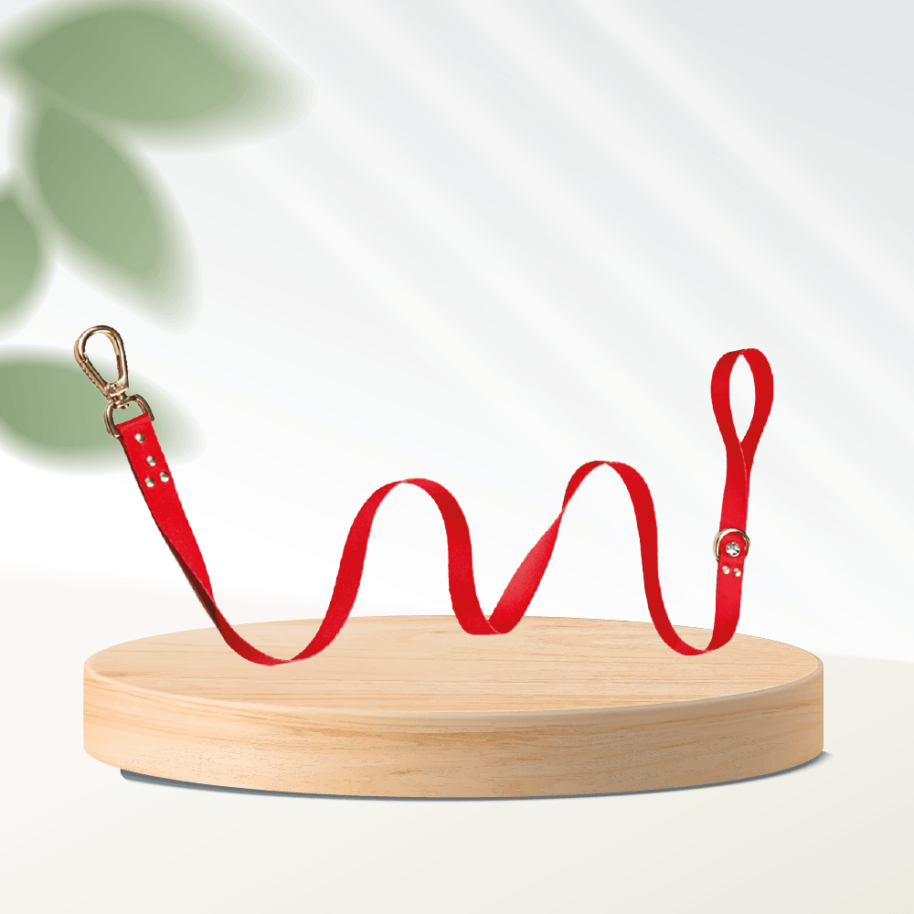 Diamond-Red Dog Leash - MakPaws
