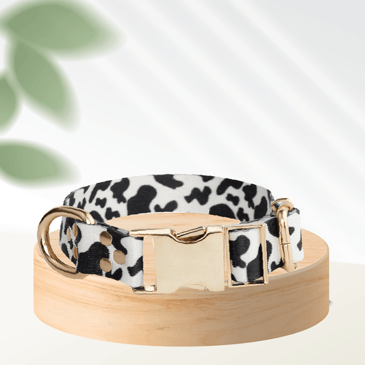 White Leo Dog Collar - MakPaws
