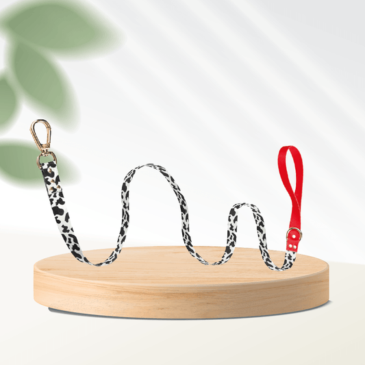 Red&White Dog Leash - MakPaws