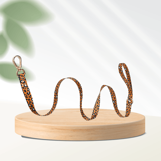 Orange Leo Dog Leash - MakPaws